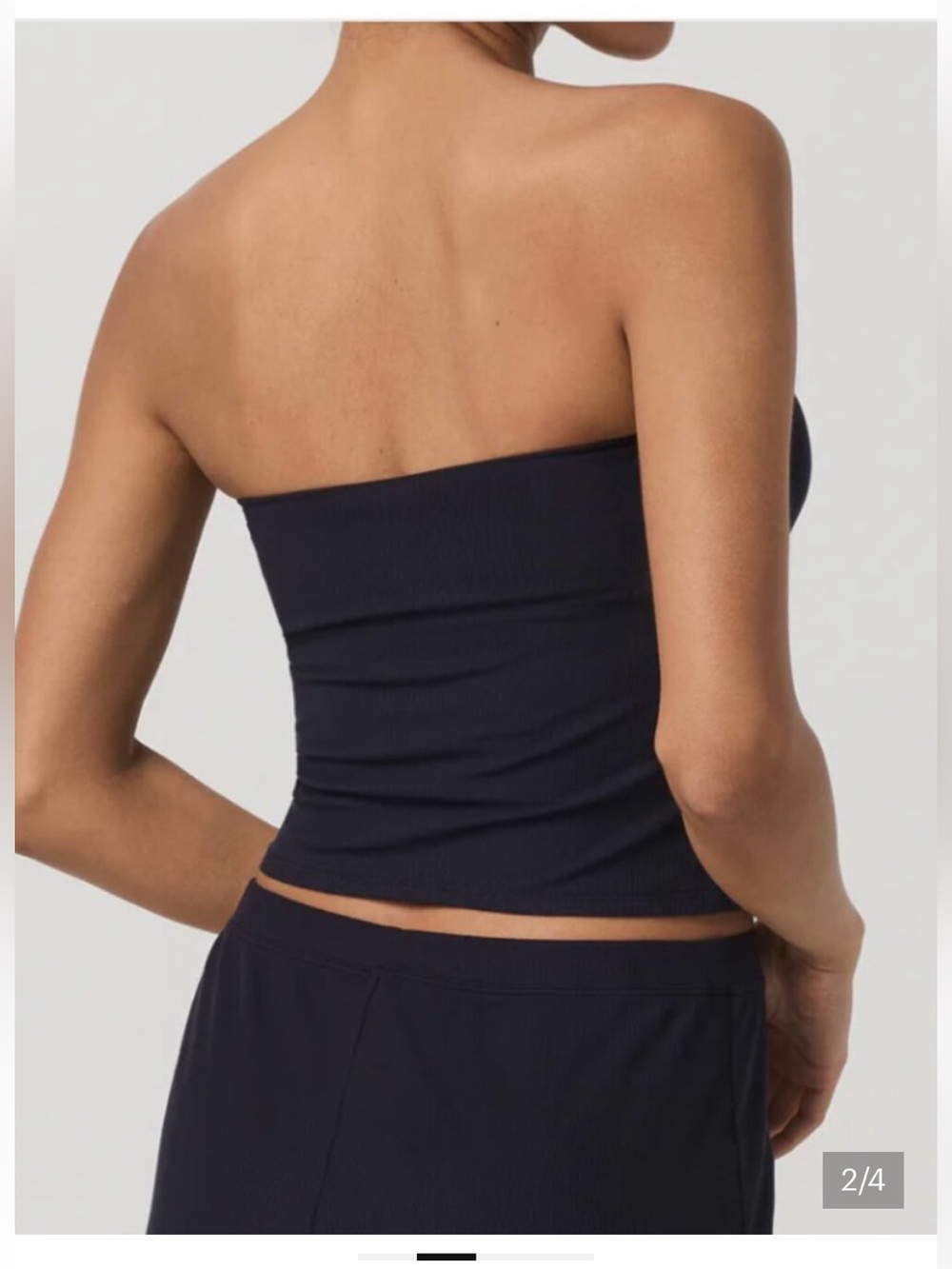 Vuori Tube Top in Black - Picture 2 of 5